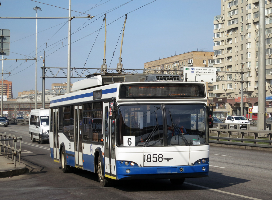 Москва, СВАРЗ-МАЗ-6235.00 № 1858