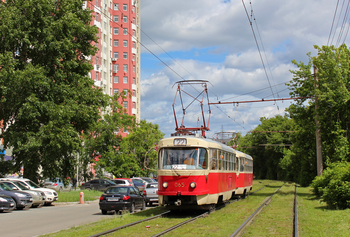 Екатеринбург, Tatra T3SU (двухдверная) № 065 Екатеринбург, Tatra T3SU (двухдверная) № 065