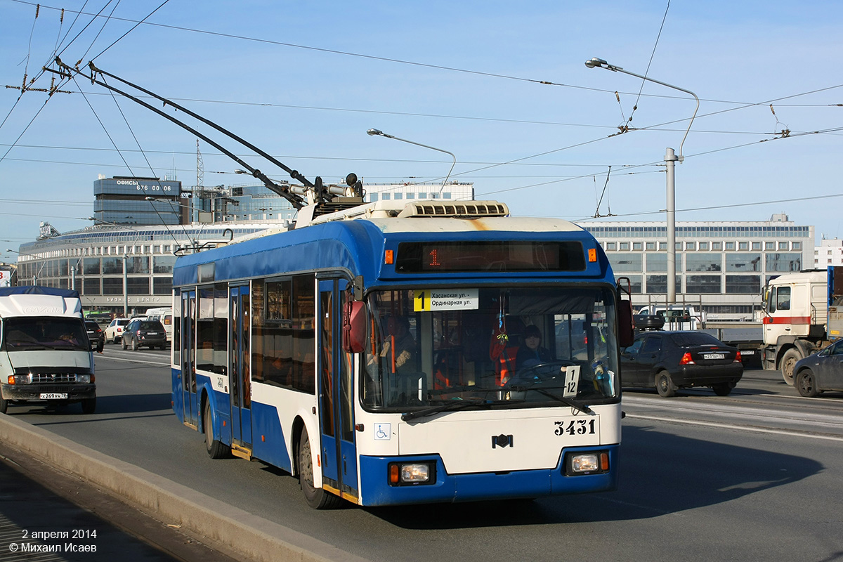 Санкт-Петербург, БКМ 321 № 3431
