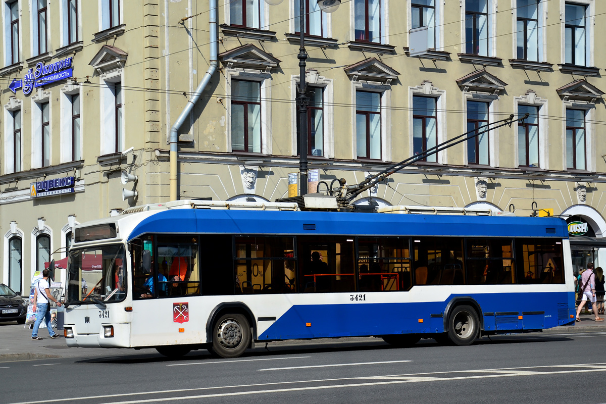 Санкт-Петербург, БКМ 321 № 3421
