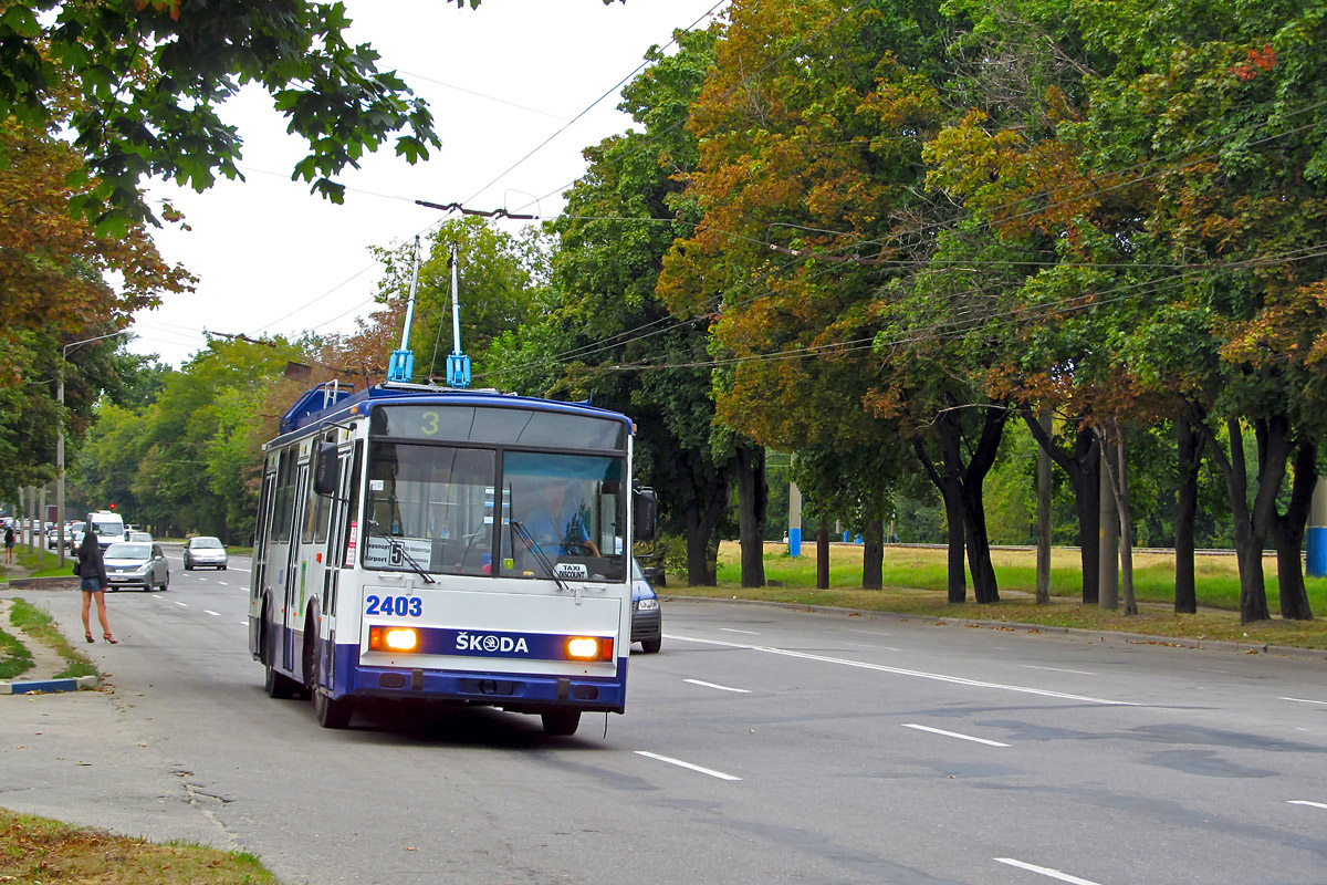 Харьков, Škoda 14Tr18/6M № 2403