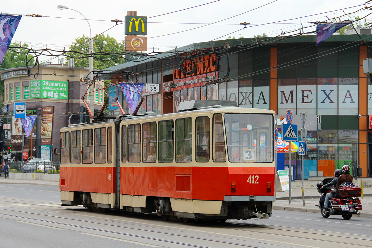Kaliningrad, Tatra KT4SU Nr. 412