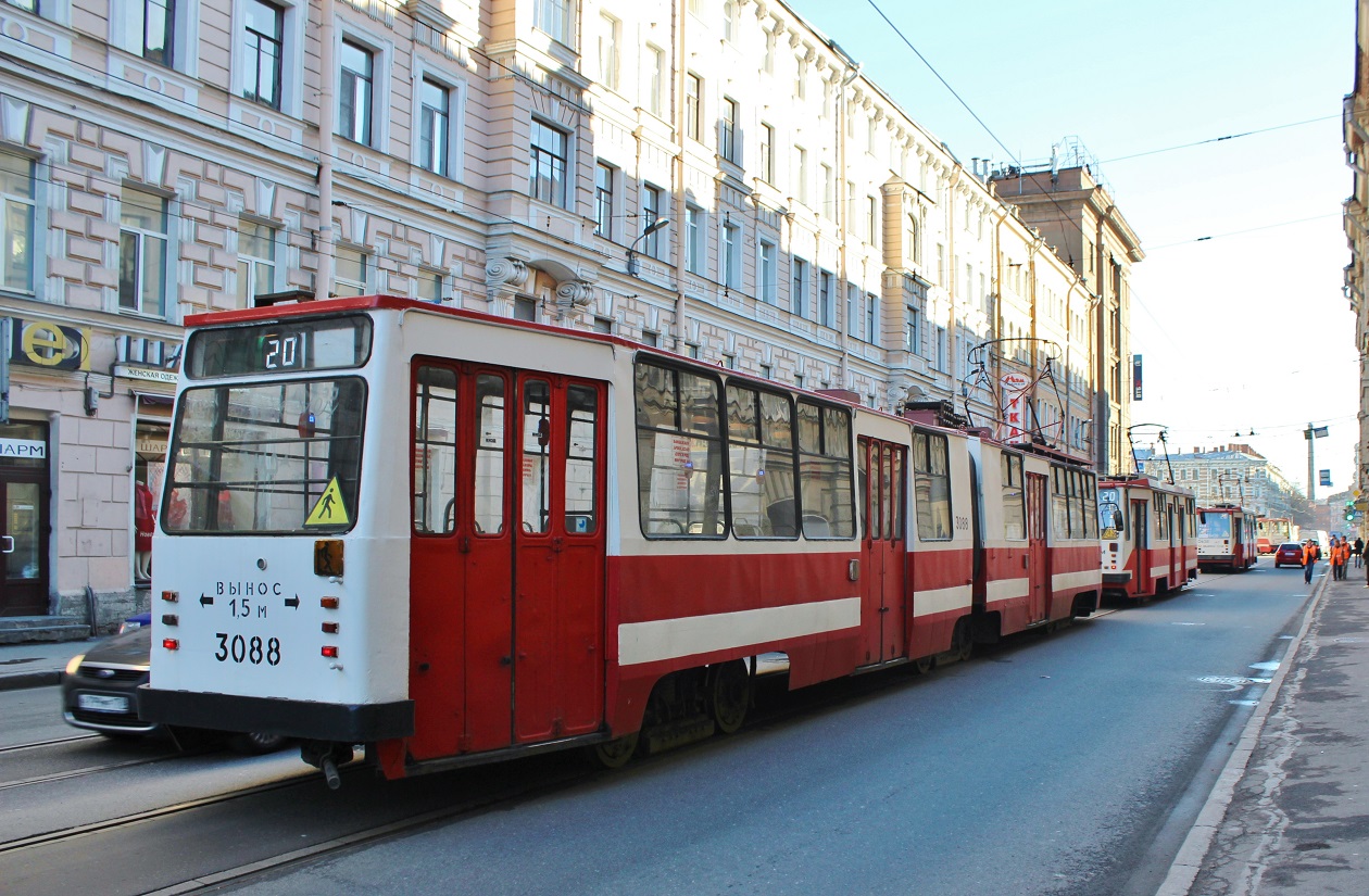 Санкт-Петербург, ЛВС-86К № 3088