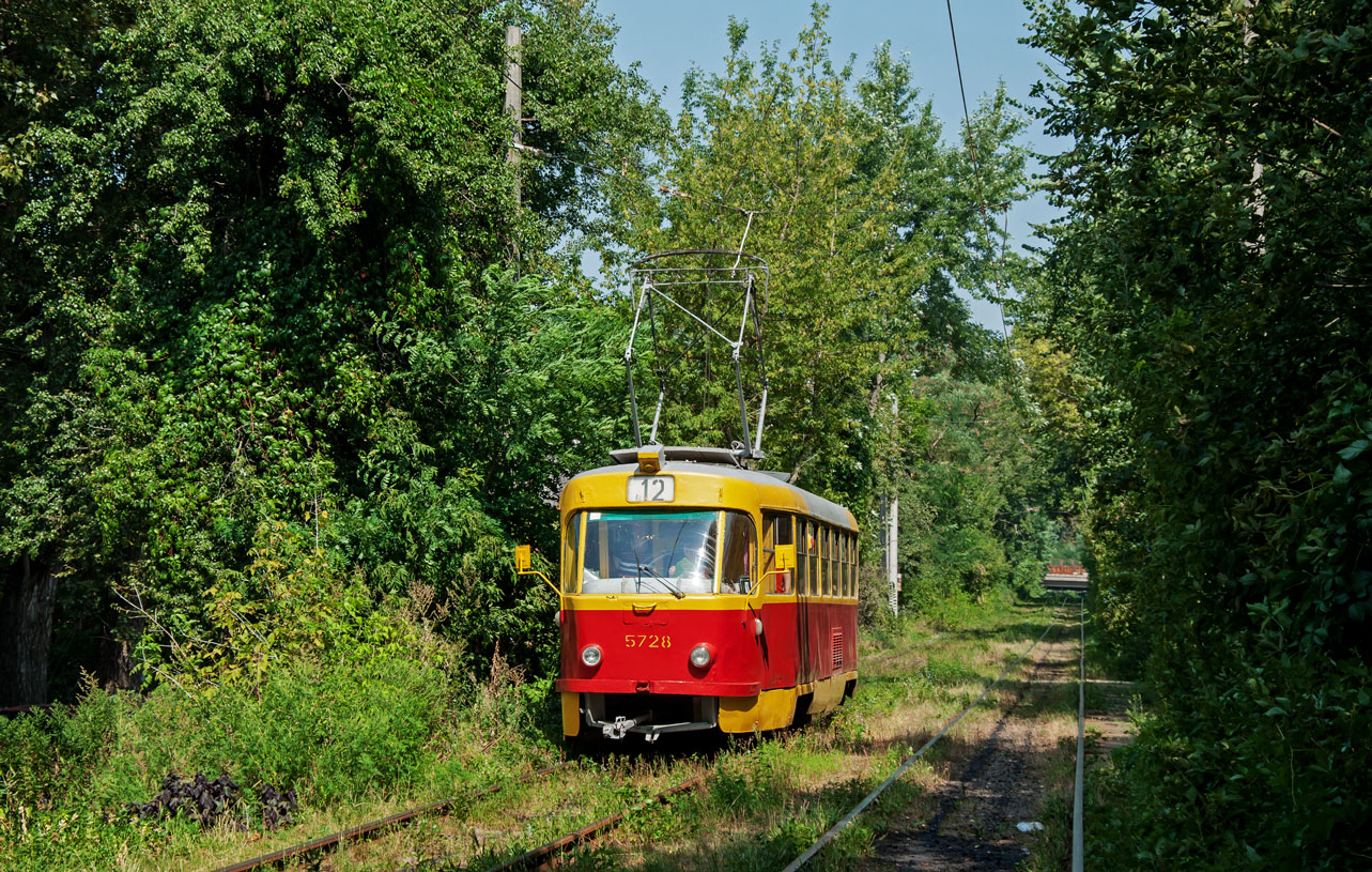 Киев, Tatra T3SU № 5728