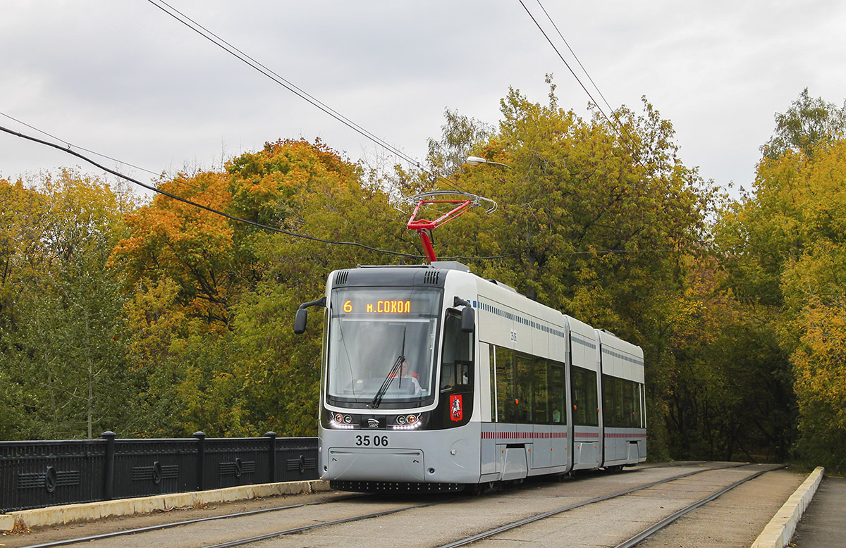 Москва, 71-414 (Pesa Fokstrot) № 3506