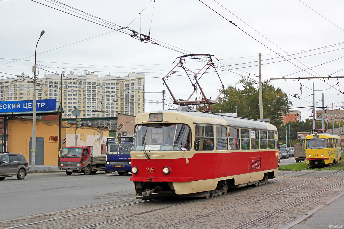 Yekaterinburg, Tatra T3SU Br. 215 Yekaterinburg, Tatra T3SU Br. 215