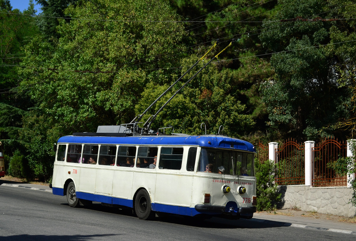 Крымский троллейбус, Škoda 9TrH27 № 7716