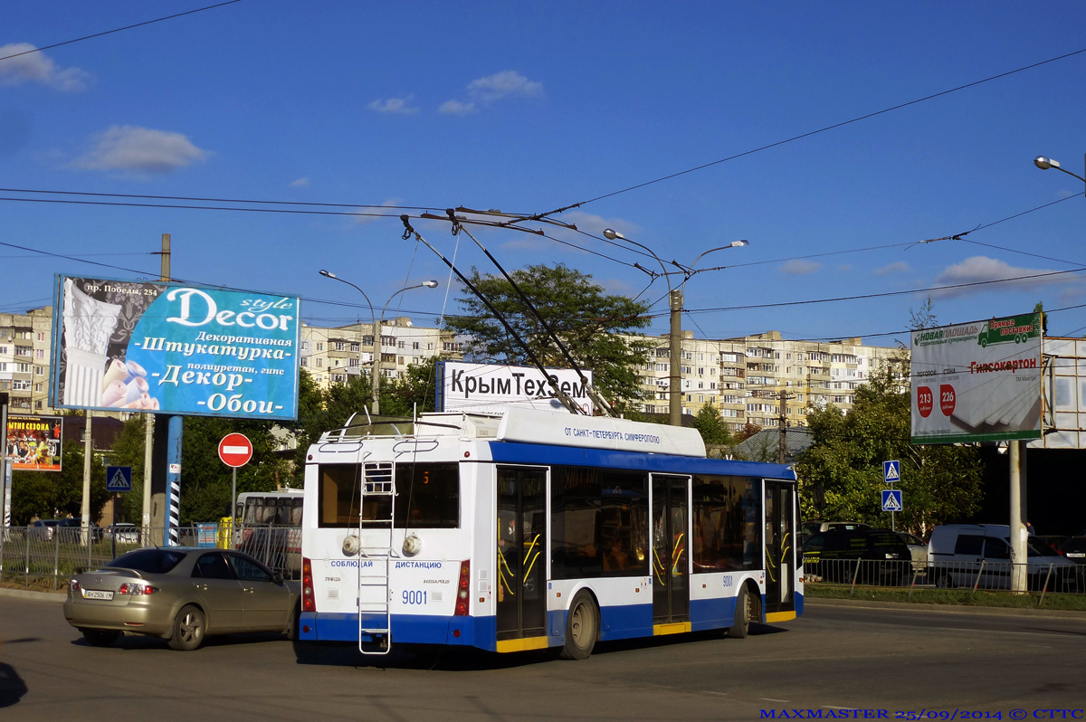 Крымский троллейбус, Тролза-5265.00 «Мегаполис» № 9001