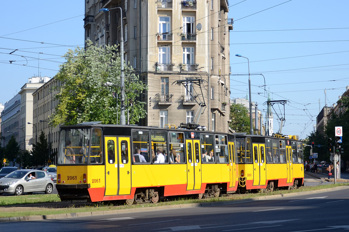 Варшава, Konstal 105N2k № 2061