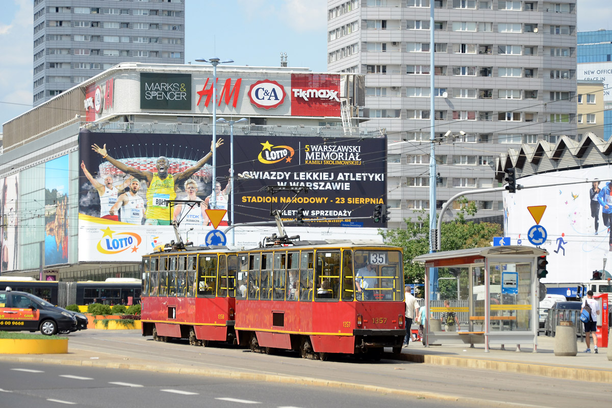 Варшава, Konstal 105Na № 1357
