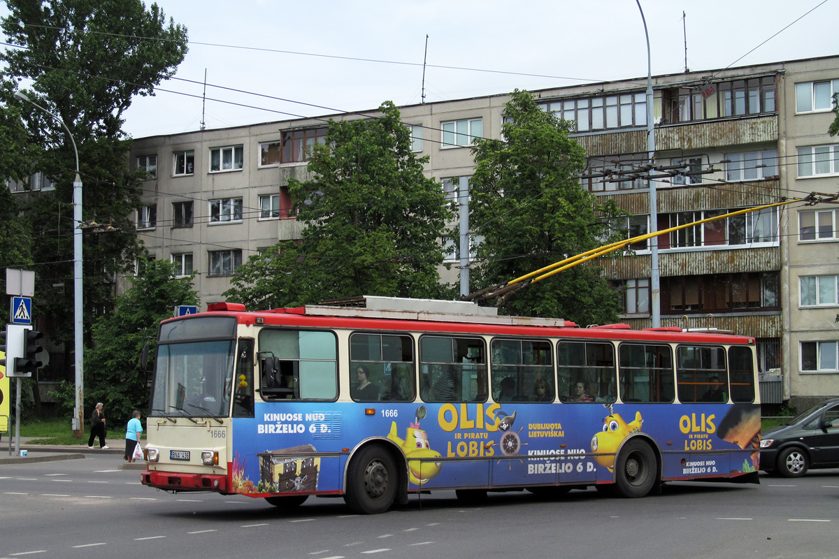Vilnius, Škoda 14Tr17/6M Nr. 1666