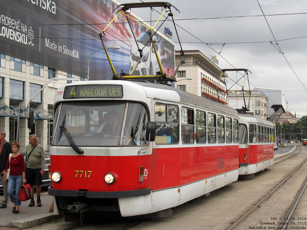 Братислава, Tatra T3R.PV № 7717