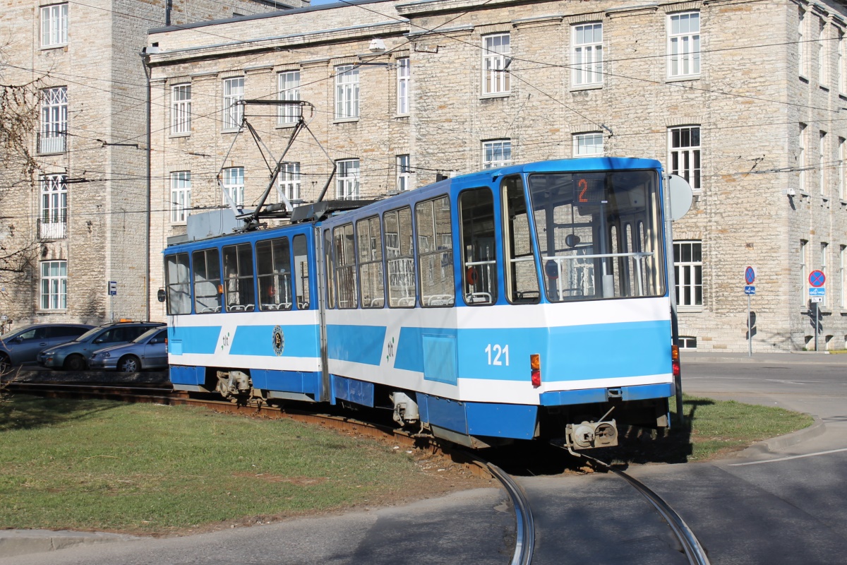 Таллин, Tatra KT4SU № 121