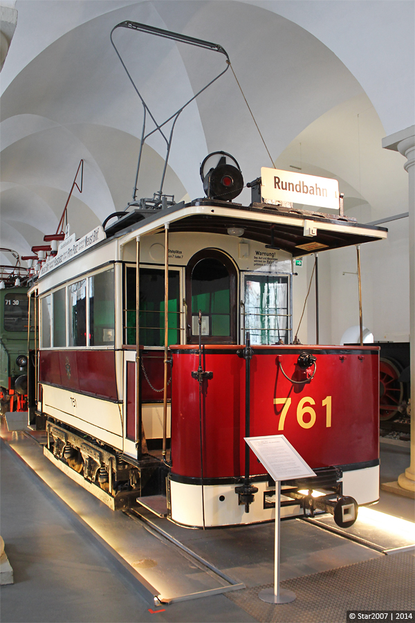 Dresden, Stoll 2-axle motor car nr. 761