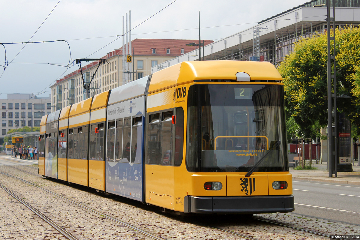 Дрезден, Bombardier NGT 8 DD № 2704