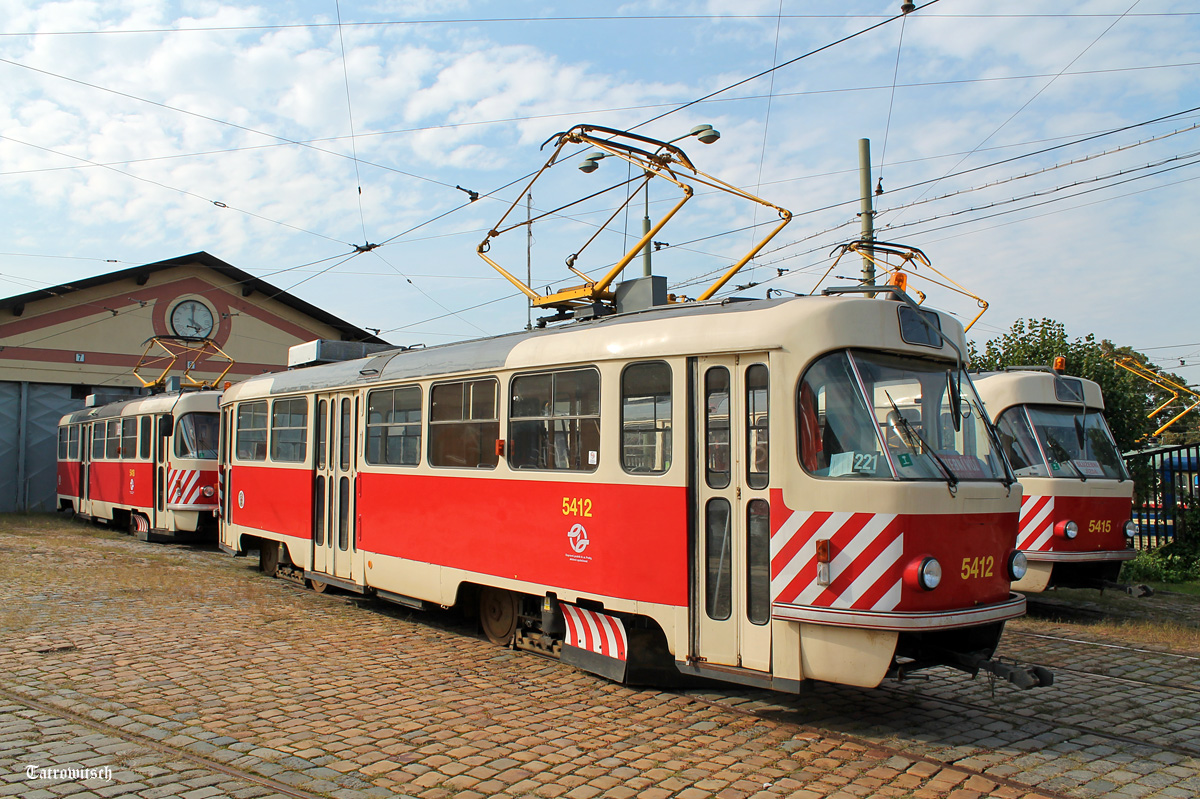 Прага, Tatra T3M № 5412 Прага, Tatra T3M № 5412
