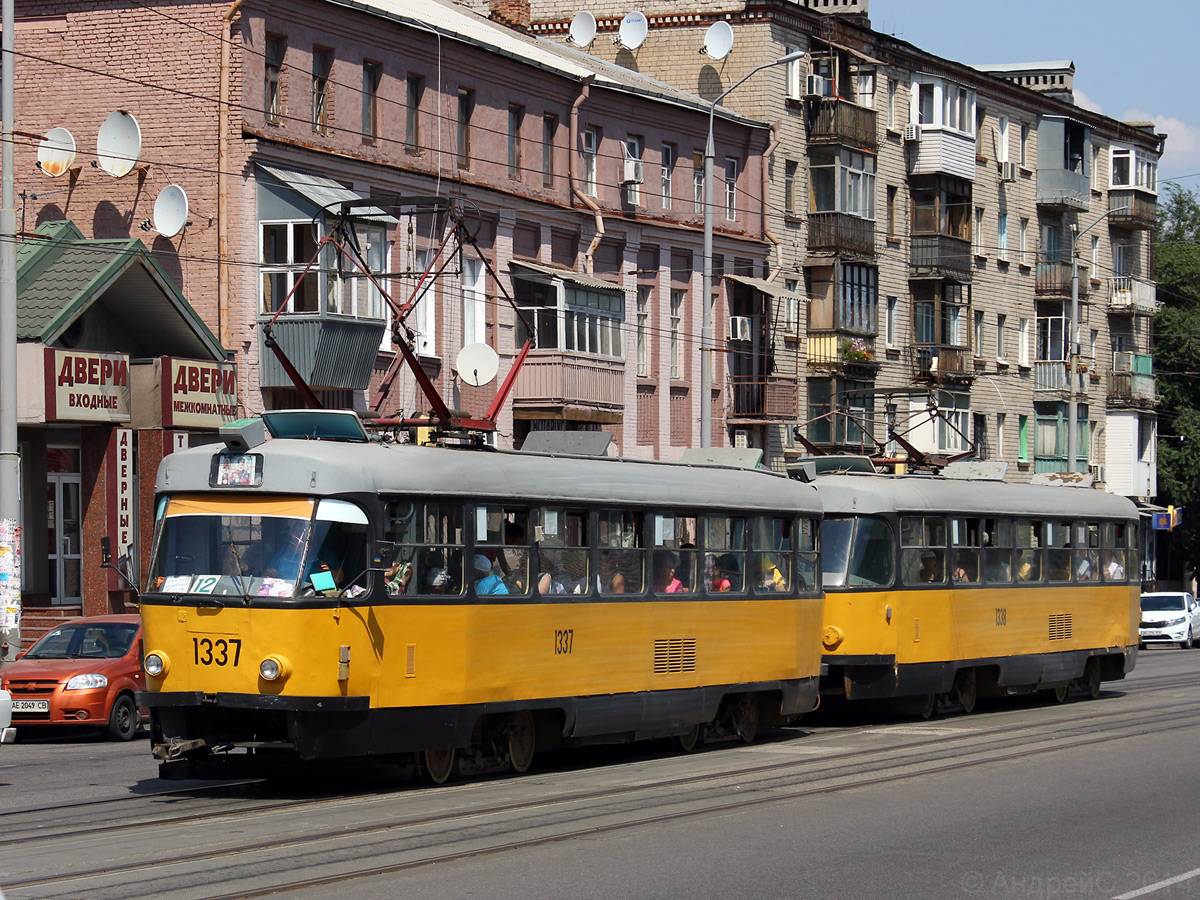 Днепр, Tatra T3SU № 1337