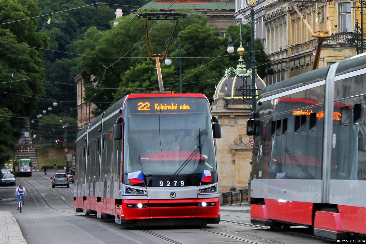 Прага, Škoda 15T3 ForCity Alfa Praha № 9279