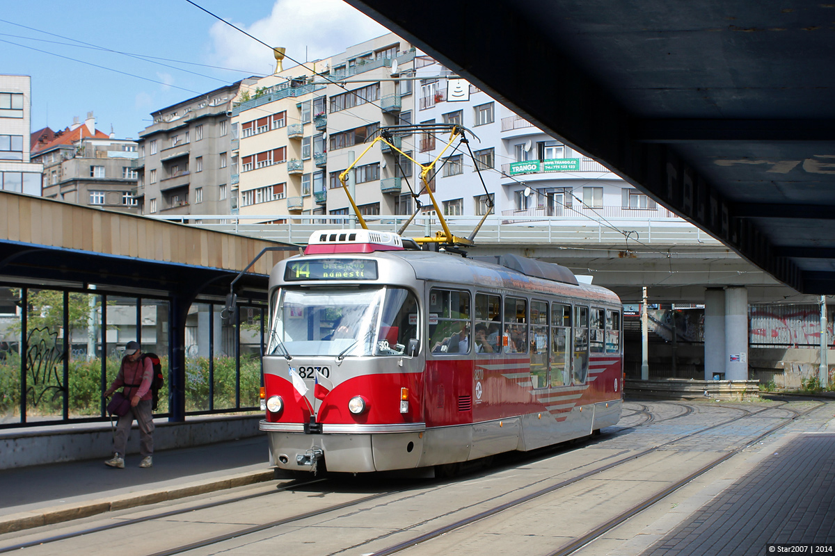 Прага, Tatra T3R.PLF № 8270