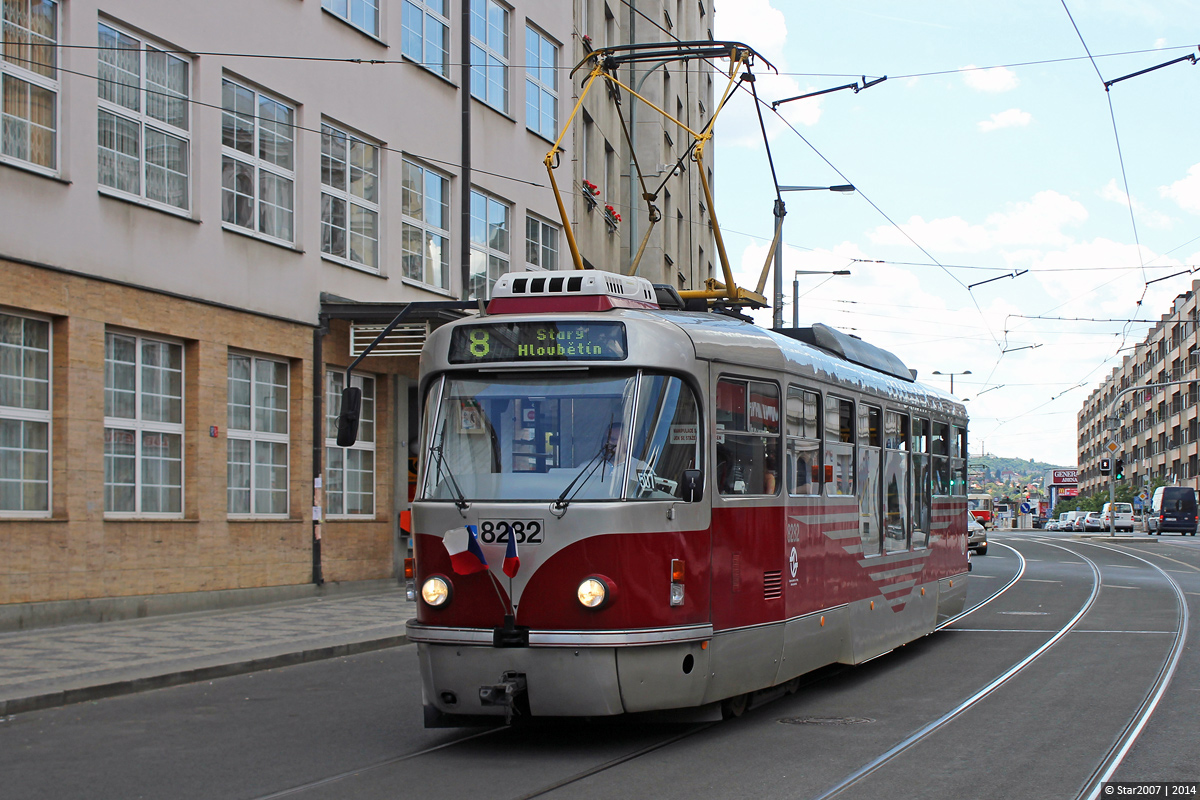 Прага, Tatra T3R.PLF № 8282