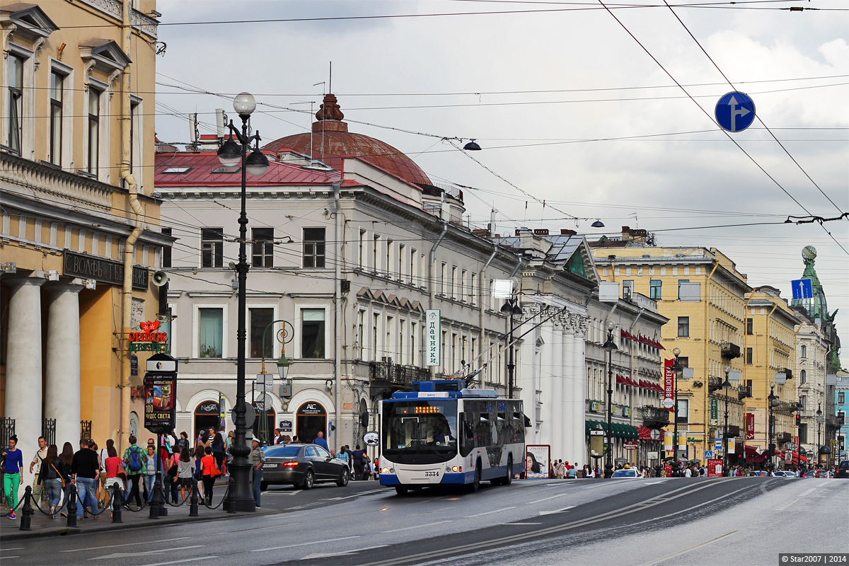 Санкт-Петербург, ВМЗ-5298.01 «Авангард» № 3334