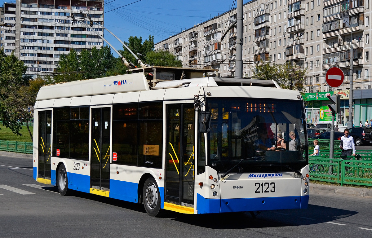 Москва, Тролза-5265.00 «Мегаполис» № 2123
