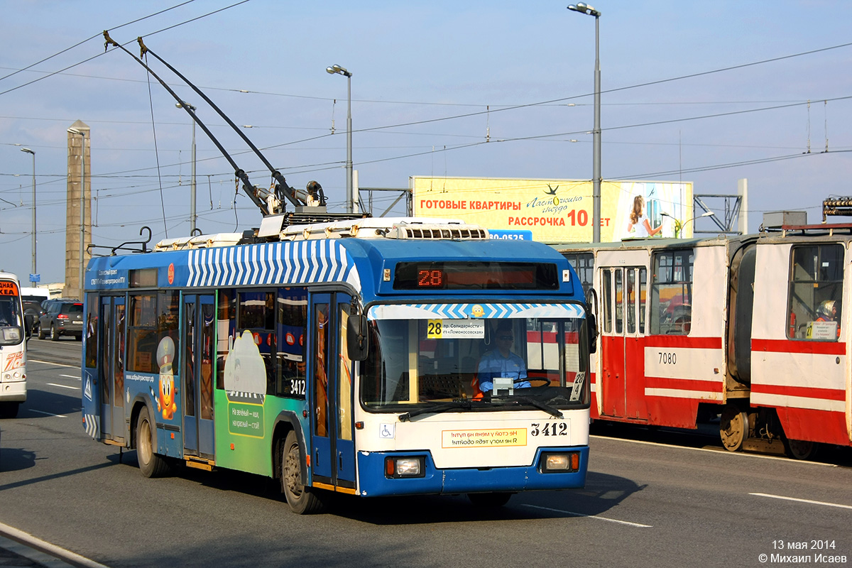 Санкт-Петербург, БКМ 321 № 3412