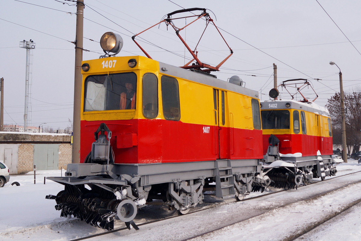 Барнаул, ГС-4 (КРТТЗ) № 1407