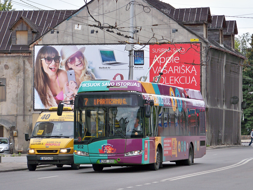 Каунас, Solaris Trollino III 12 AC № 032