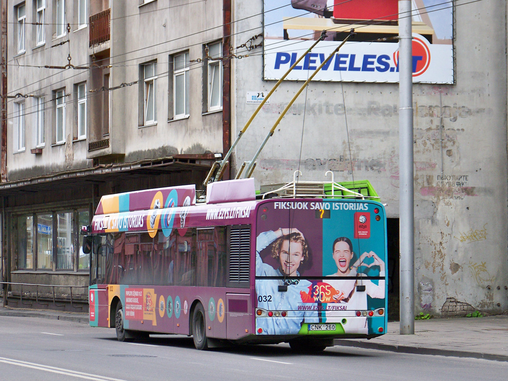 Каунас, Solaris Trollino III 12 AC № 032