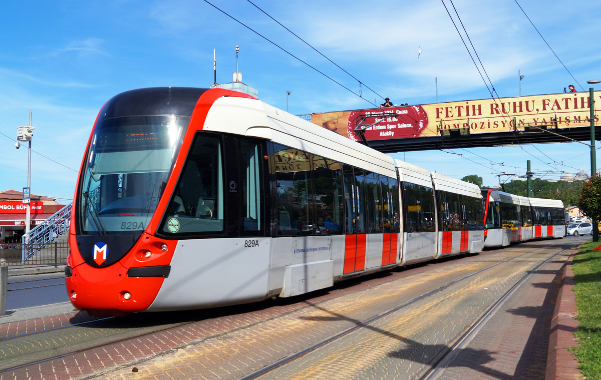 Стамбул, Alstom Citadis 304 № 829