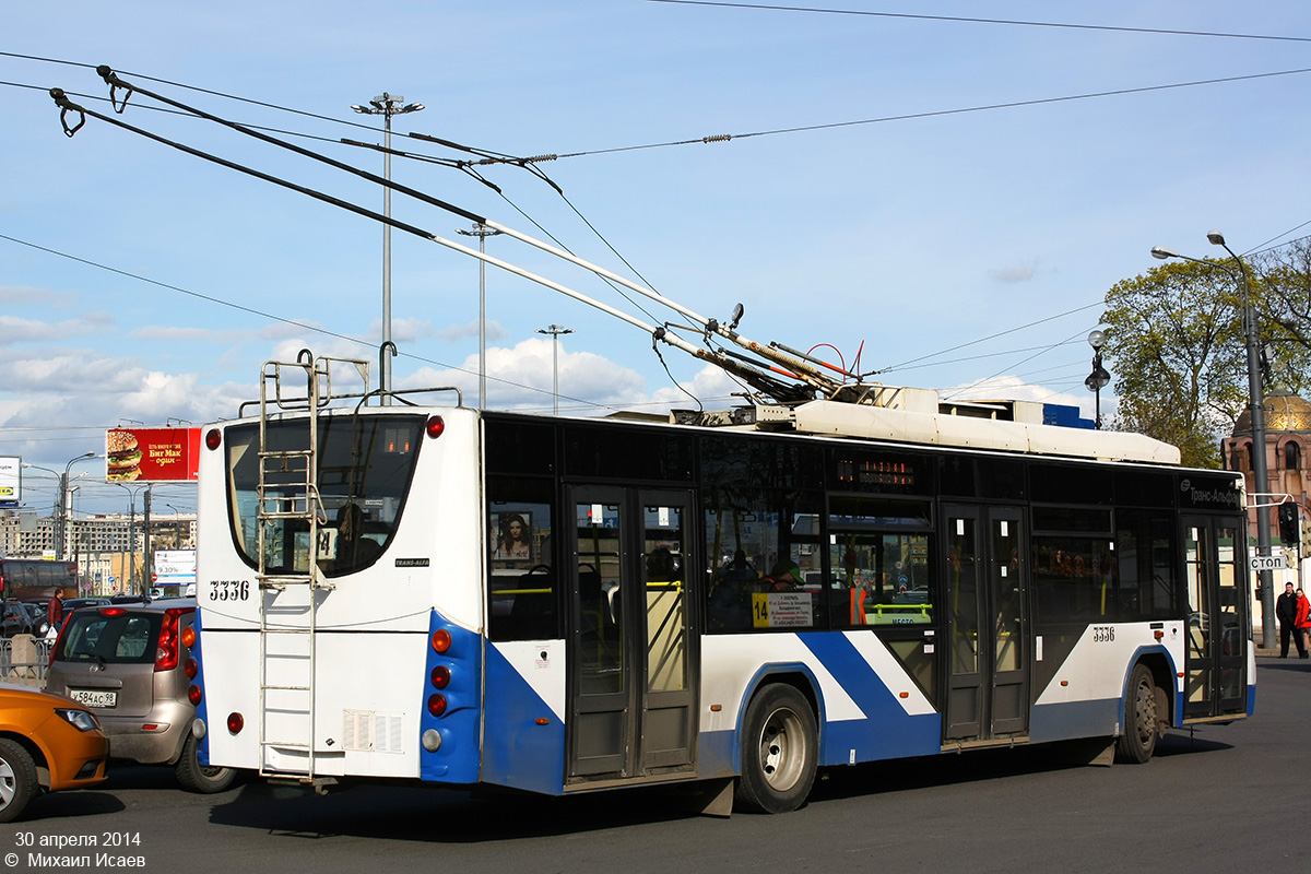 Санкт-Петербург, ВМЗ-5298.01 «Авангард» № 3336