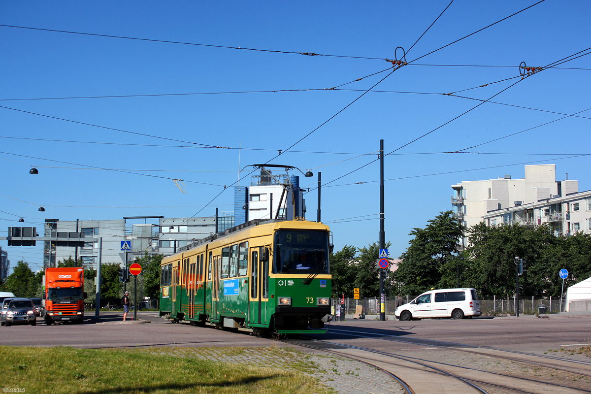 Хельсинки — Эспоо, Valmet MLNRV2 № 73