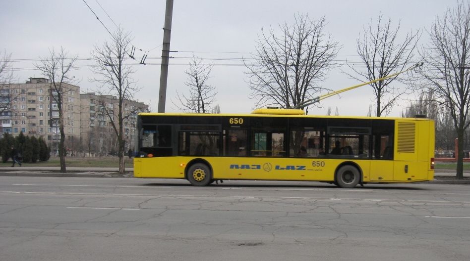 Кривой Рог, ЛАЗ E183D1 № 650