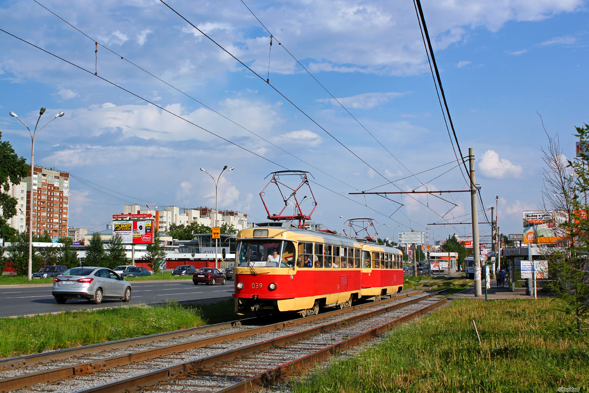 Екатеринбург, Tatra T3SU (двухдверная) № 039