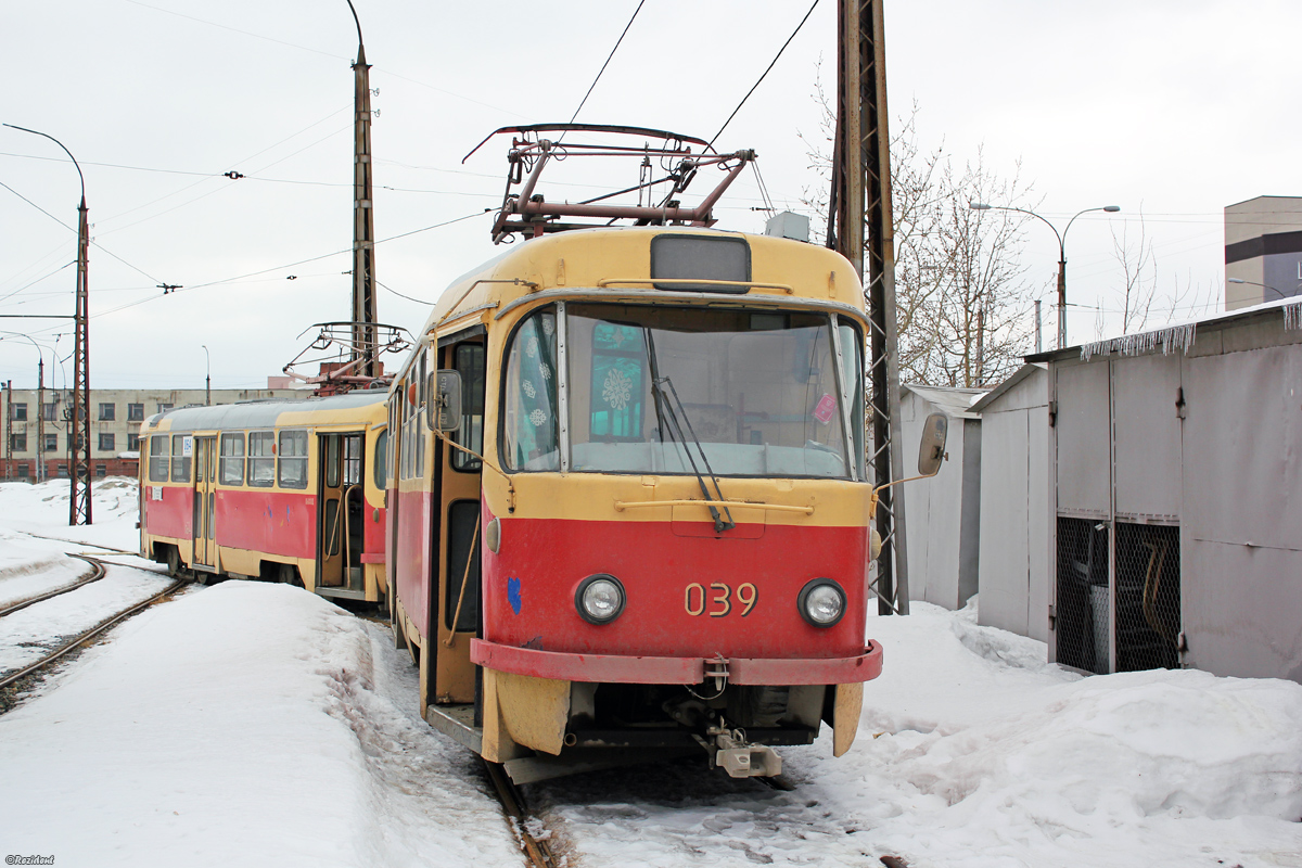 Екатеринбург, Tatra T3SU (двухдверная) № 039