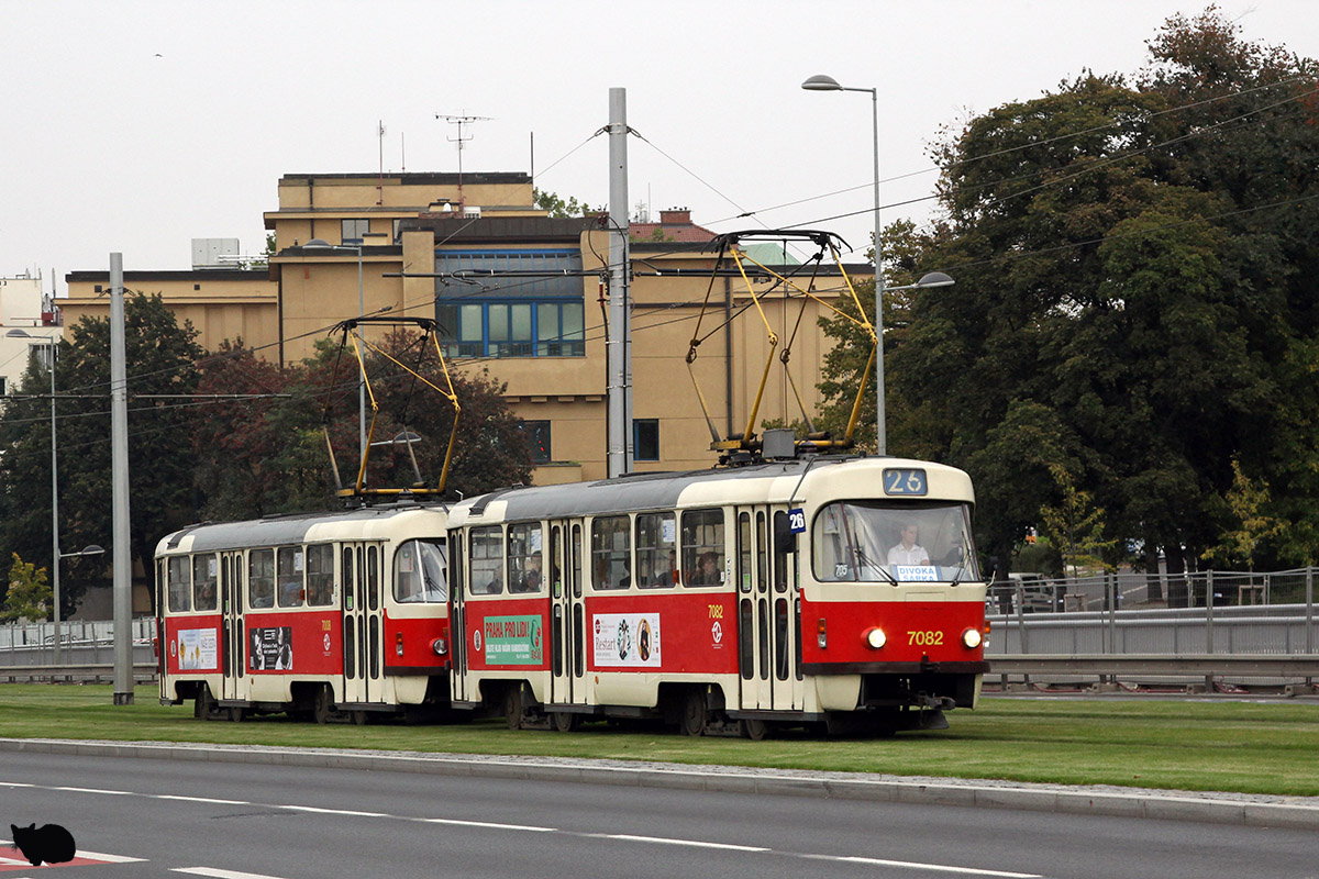 Прага, Tatra T3SUCS № 7082