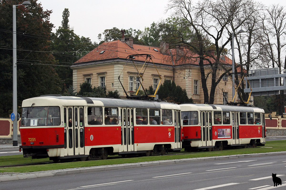 Прага, Tatra T3SUCS № 7251