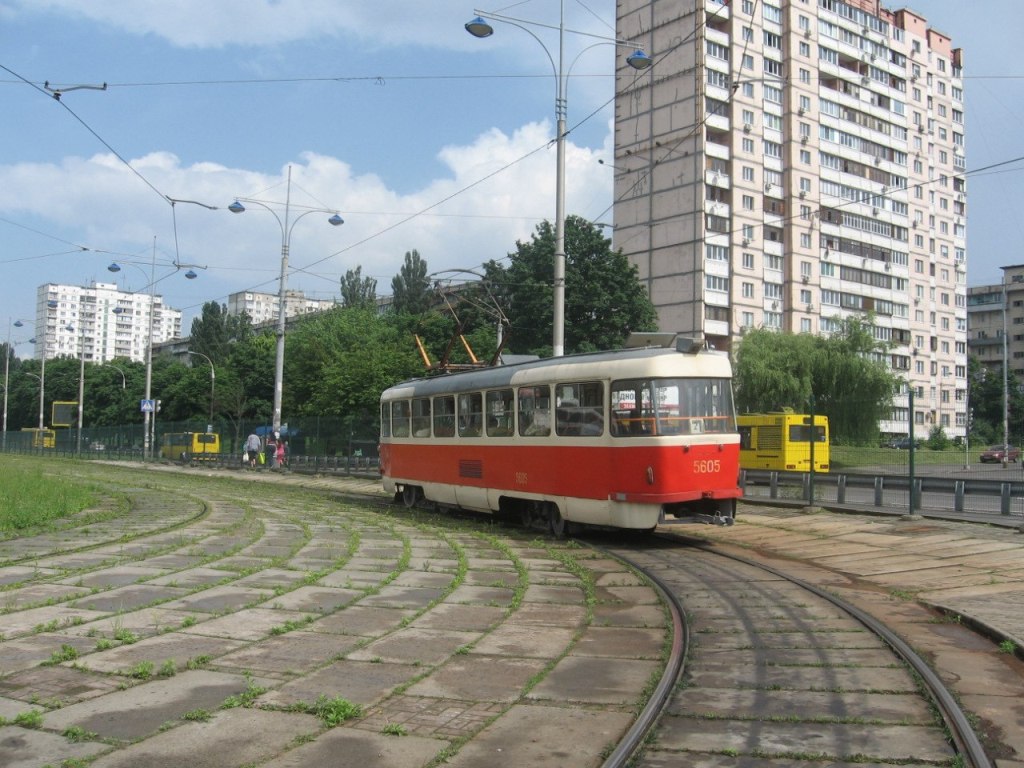 Киев, Tatra T3SU № 5605 Киев, Tatra T3SU № 5605