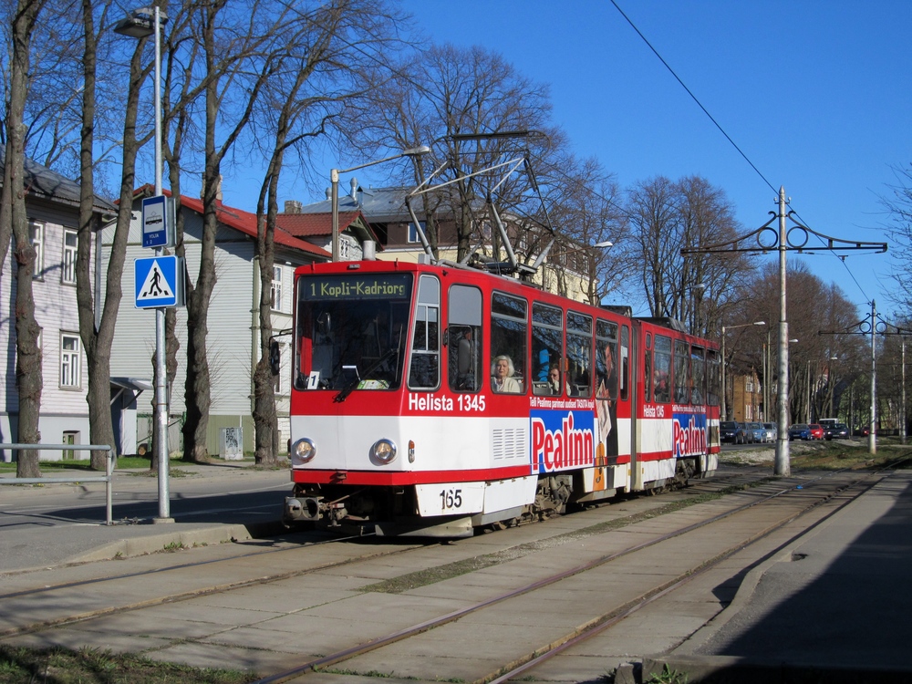 Таллин, Tatra KT4D № 165
