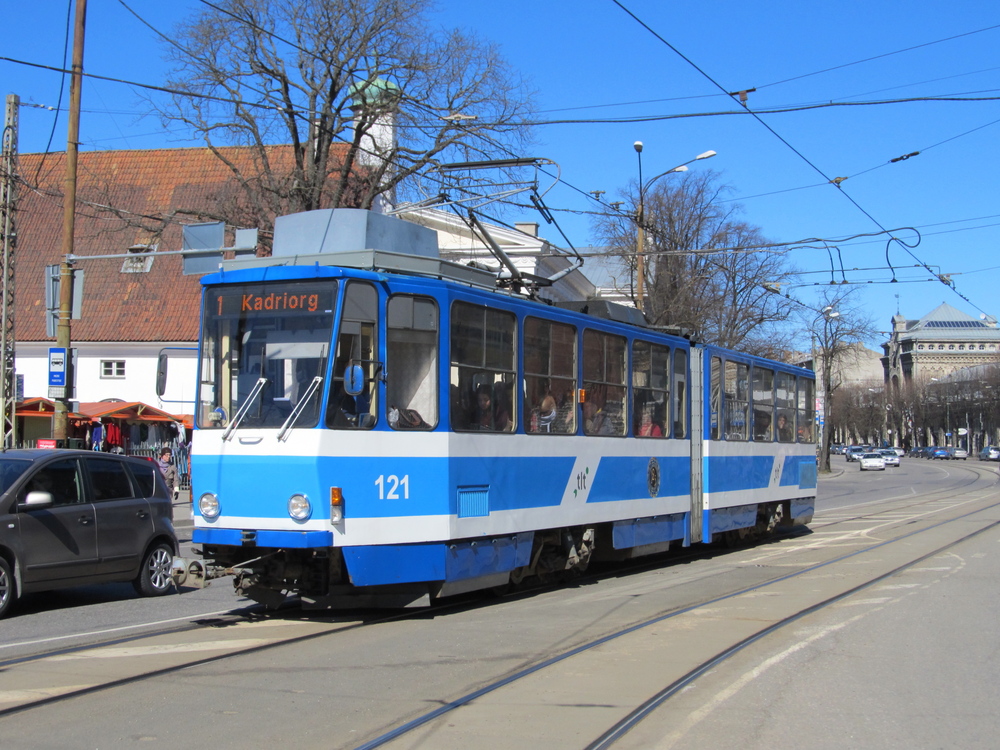 Таллин, Tatra KT4SU № 121