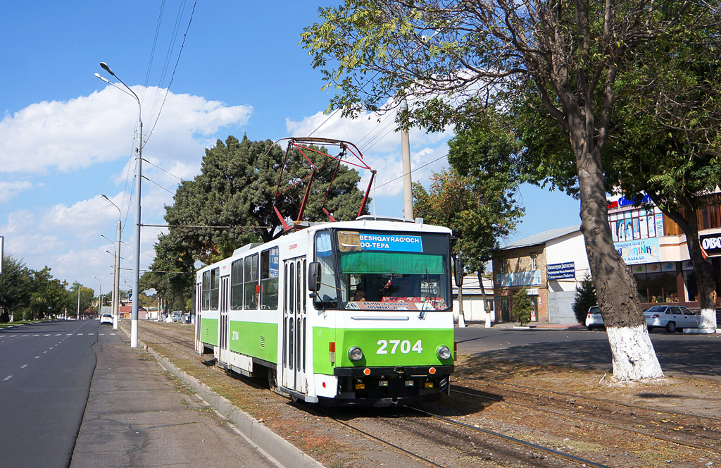 Ташкент, Tatra T6B5SU № 2704