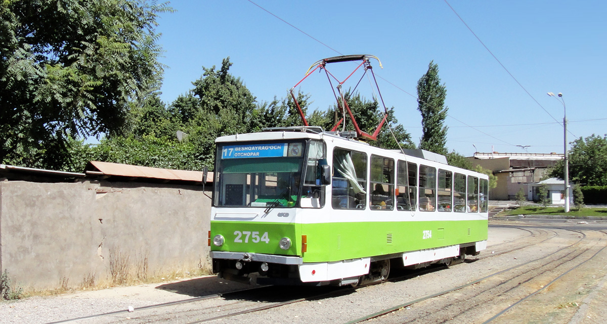 Ташкент, Tatra T6B5SU № 2754
