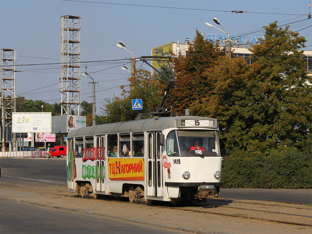 Днепр, Tatra T4DM № 1419