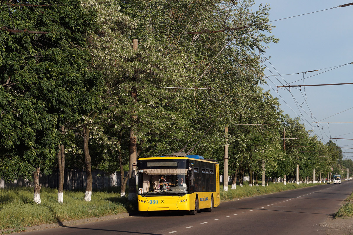 Сумы, ЛАЗ E183D1 № 080