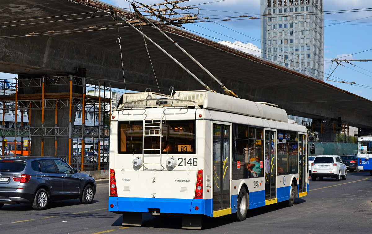 Москва, Тролза-5265.00 «Мегаполис» № 2146 Москва, Тролза-5265.00 «Мегаполис» № 2146