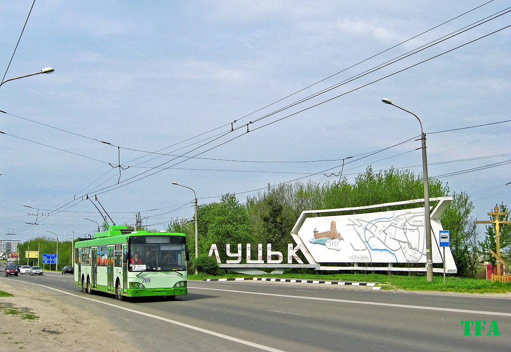 Lutsk, Bogdan E231 # 209; Lutsk — Memorial Sunday, routes to Harazdzha Lutsk, Bogdan E231 # 209; Lutsk — Memorial Sunday, routes to Harazdzha