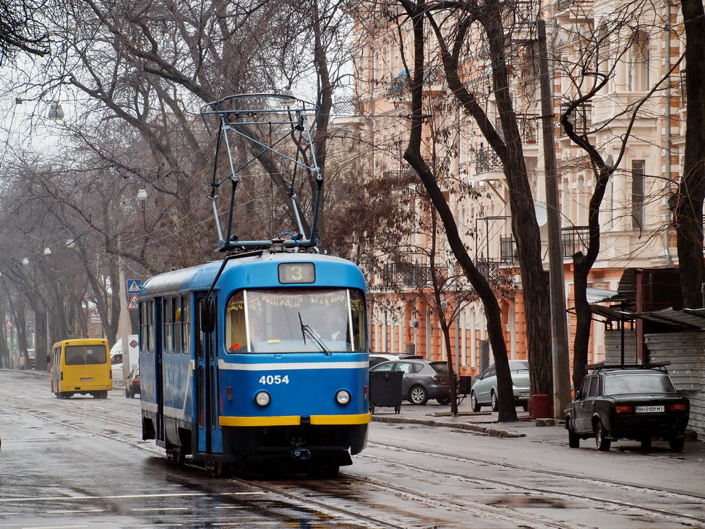 Одесса, Tatra T3R.P № 4054