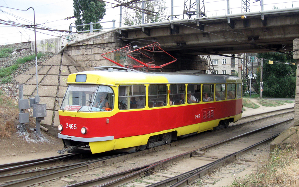 Волгоград, Tatra T3SU (двухдверная) № 2465