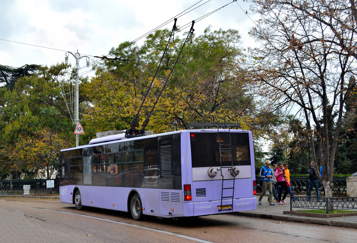 Севастополь, ЛАЗ E183A1 № 1517